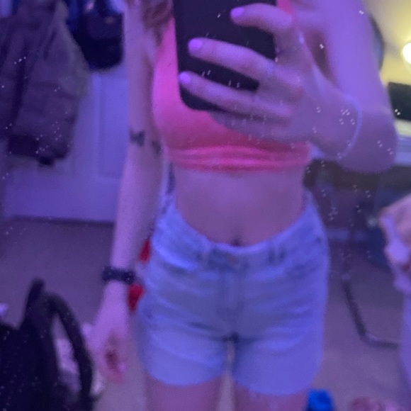 American eagle high waisted jean shorts - Picture 4 of 10